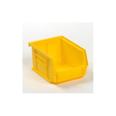 Quantum Storage Systems Hang & Stack Storage Bin, Plastic, 24 PK QUS210YL**